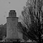 Snowing over Porte de St Cloud