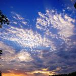 Sunset over Seguin Island