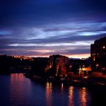 Boulogne from the Billancourt's bridge