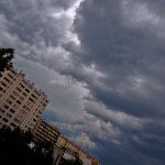 Menacing sky