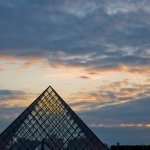 Burning sky pyramid